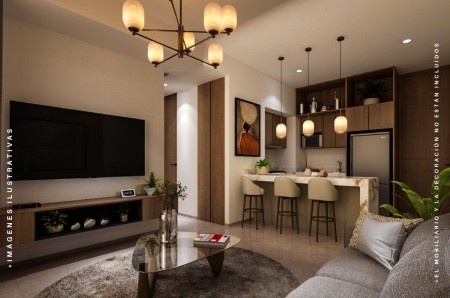 Departamento en Venta ubicado en Dzitya Merida Olma de una recamara 